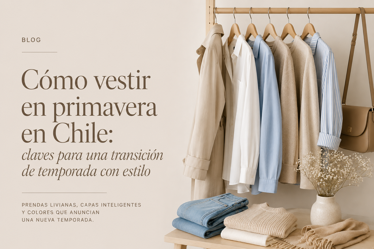 Cómo vestir en primavera en Chile: claves para una transición de temporada con estilo
