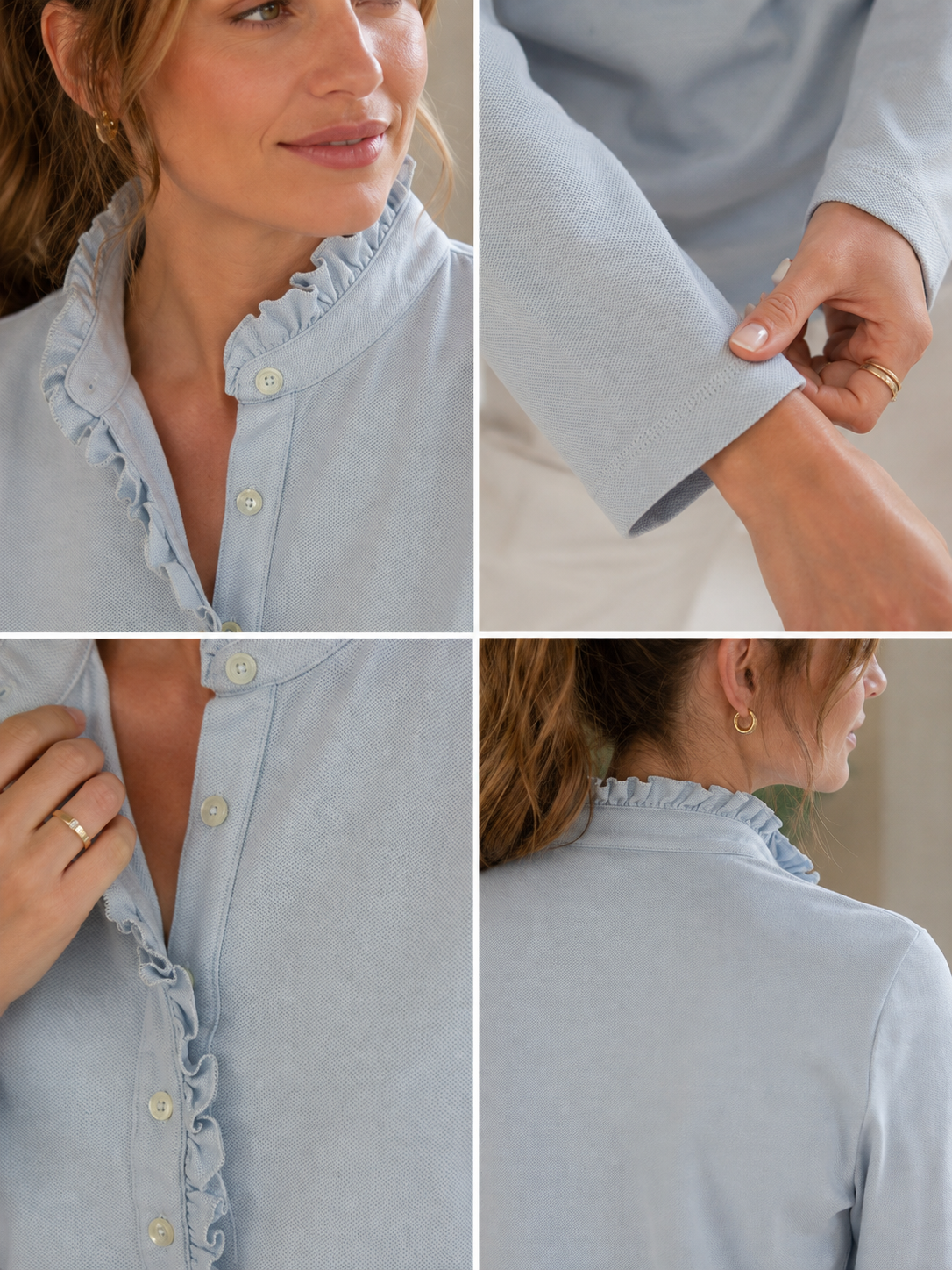 Polera Luz Celeste