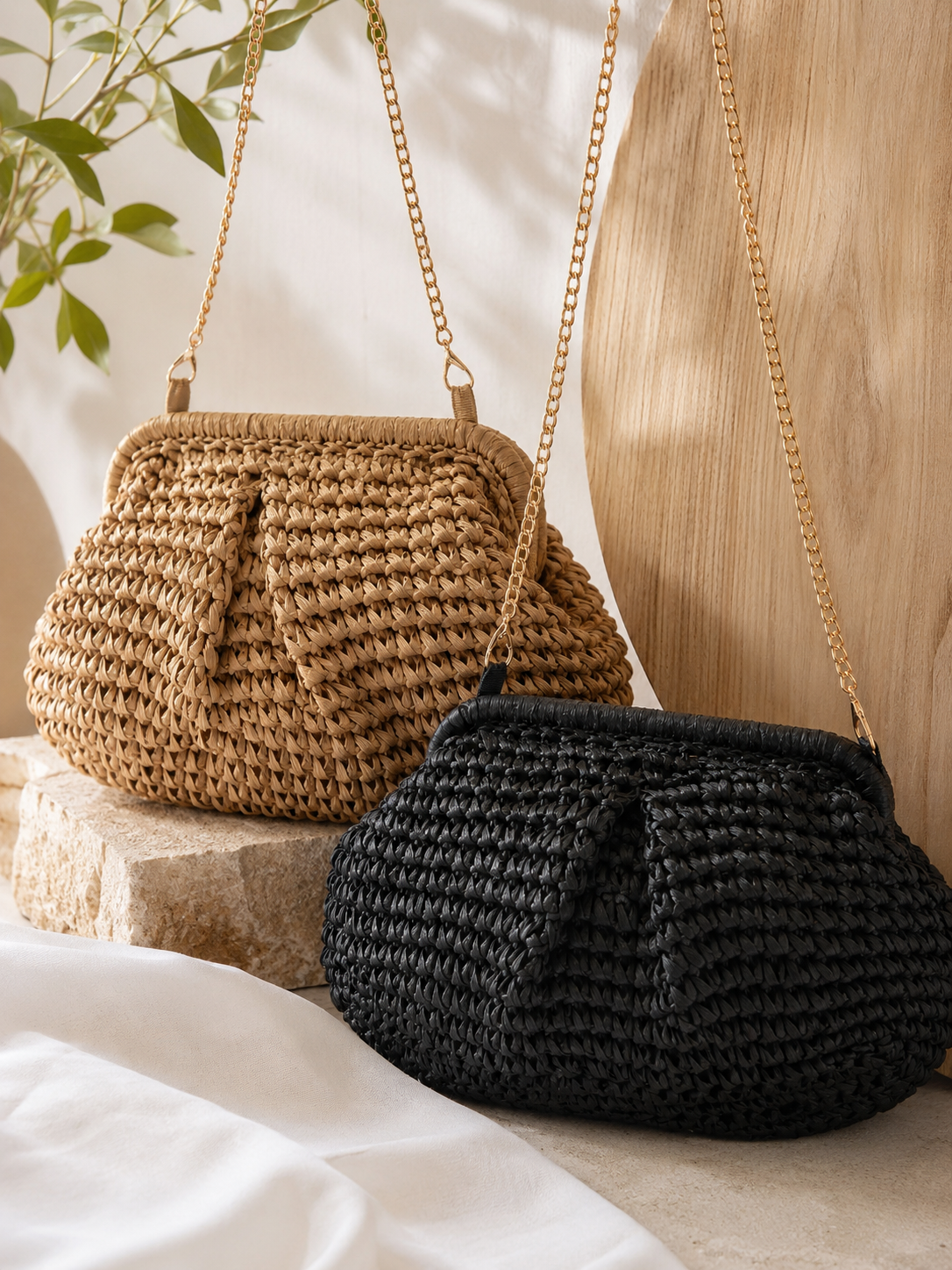 Cartera Rafia