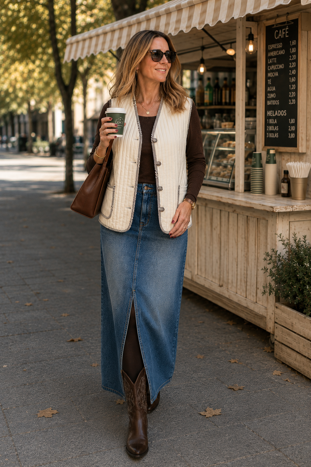 Chaqueta Cremita