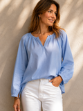 Blusa Toledana Celeste