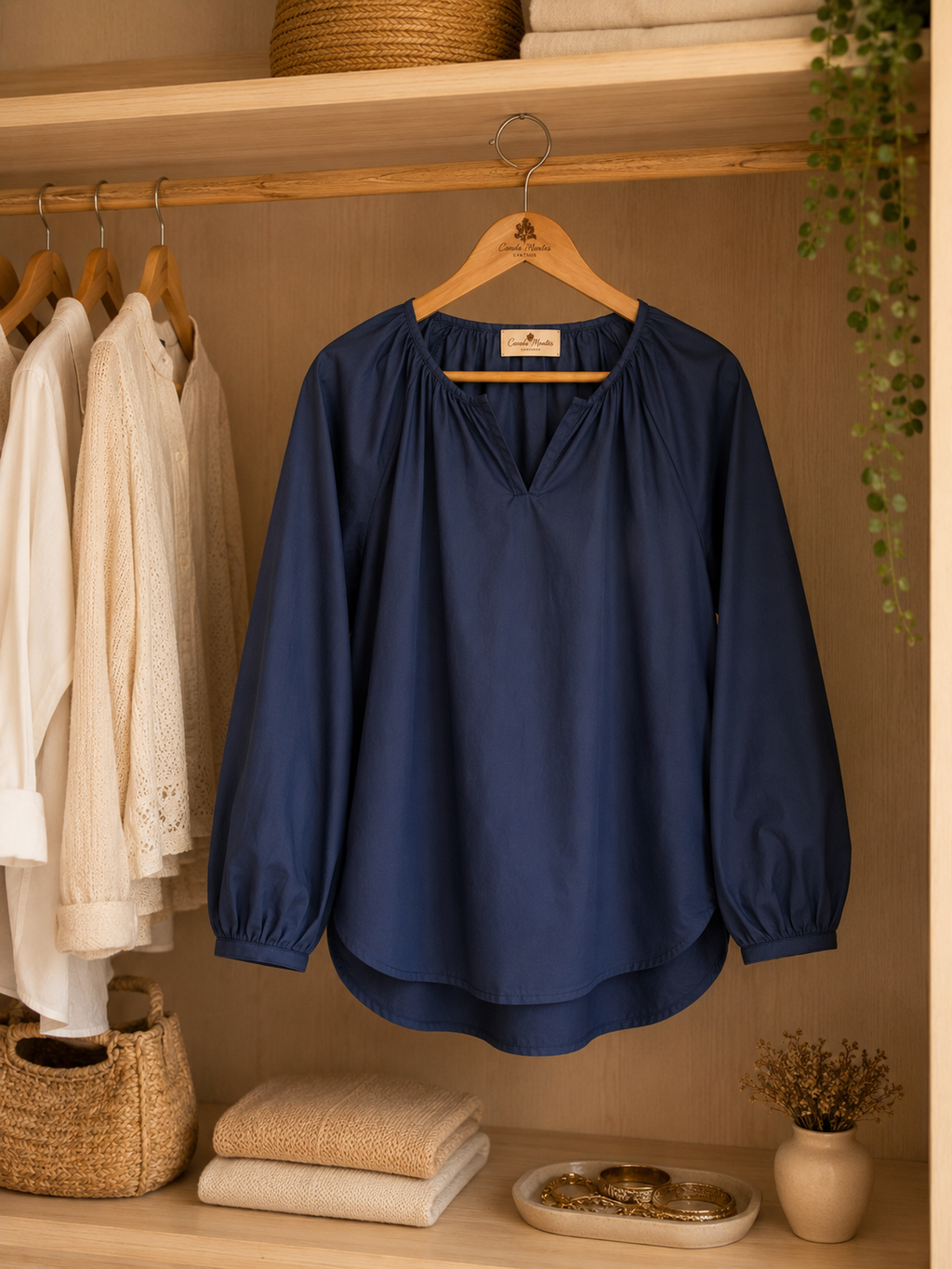 Blusa Toledana Azul
