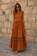 Vestido Bombai Mostaza