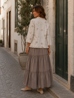 Tapado Málaga Beige Flores