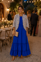 Vestido Cotton Azulino — Algodón Pima Premium | Carola Montes (Copia)