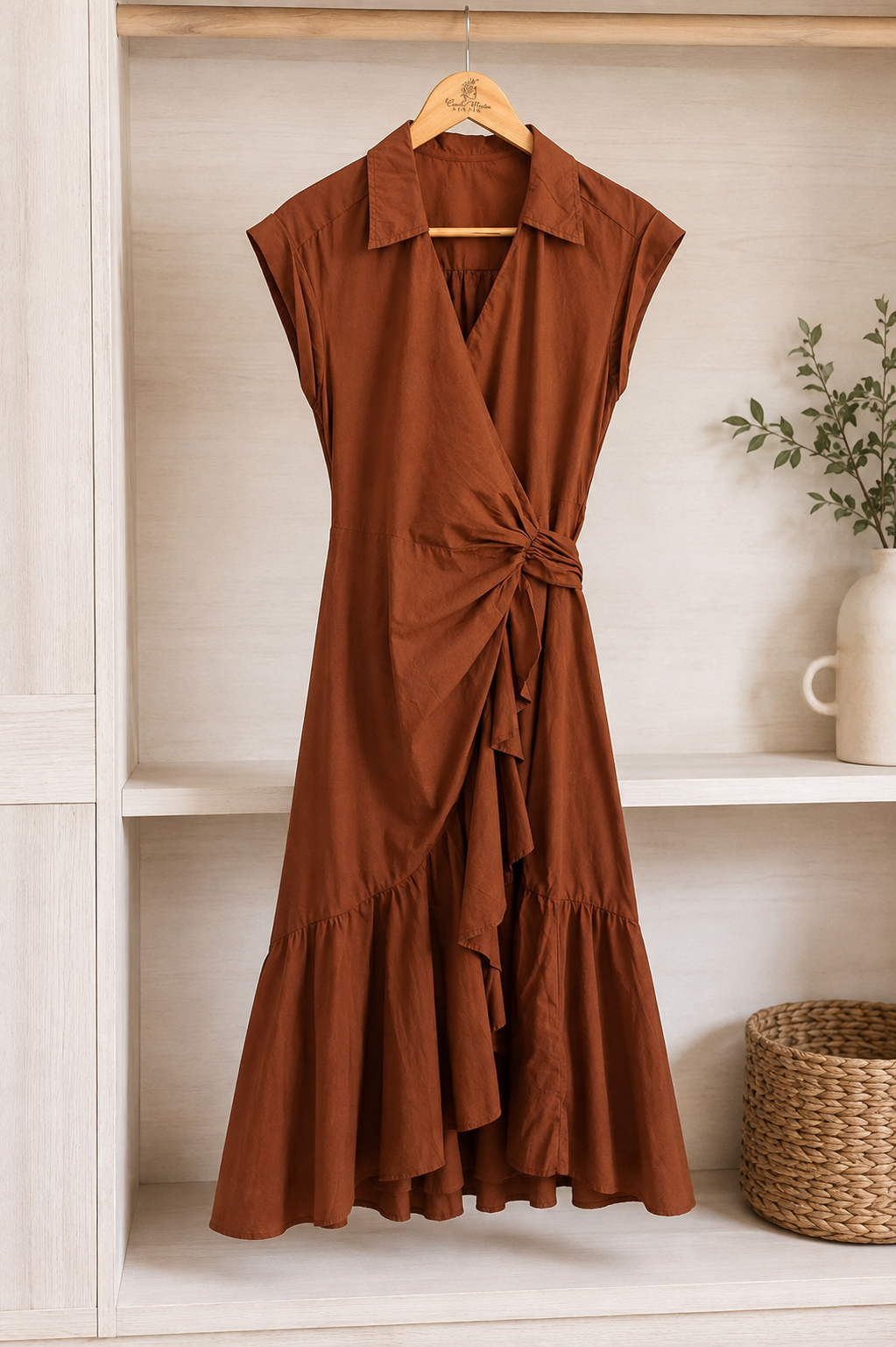 Vestido Bombai II Café