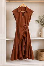 Vestido Bombai II Café