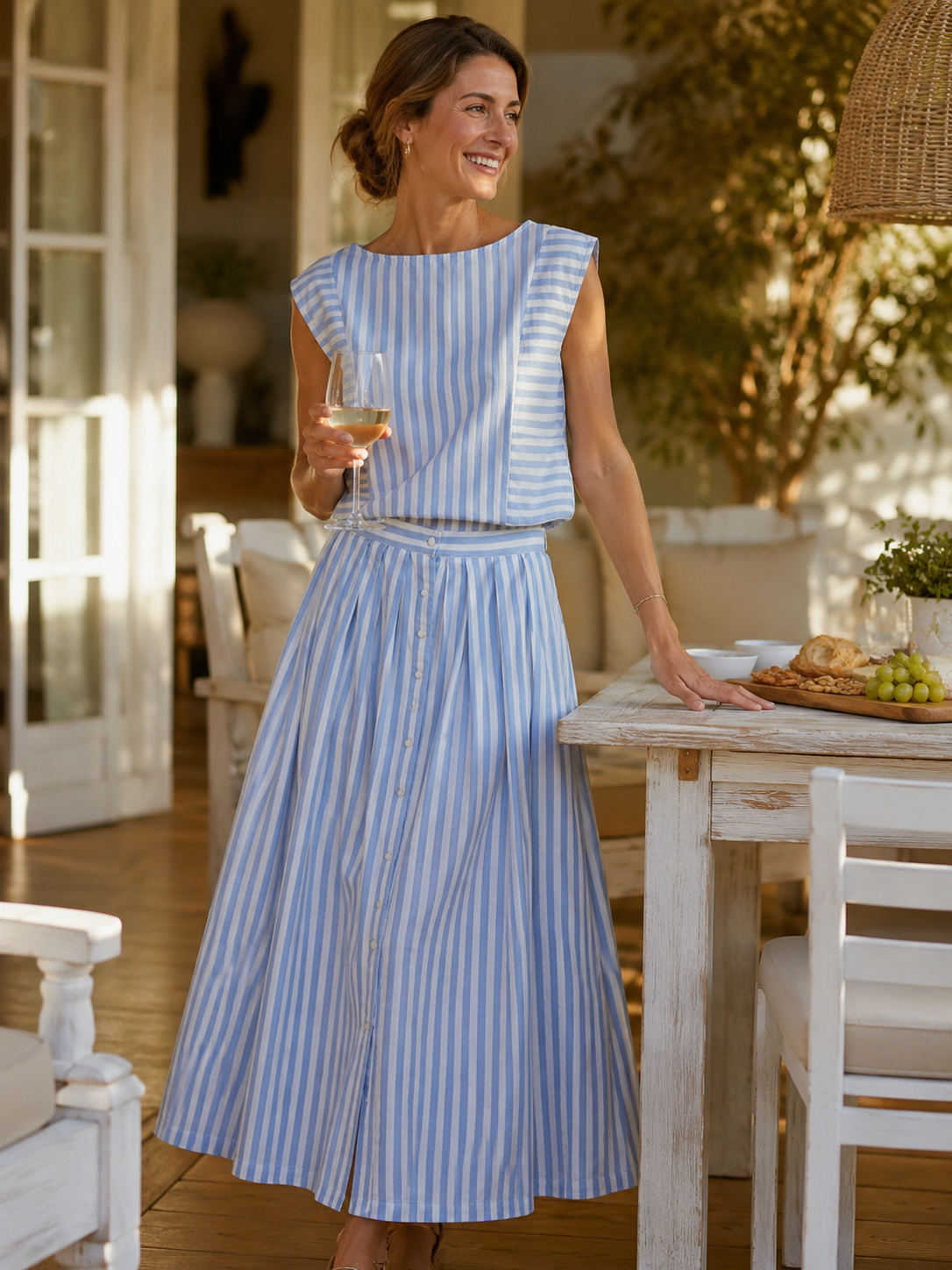 Conjunto Alicante Celeste