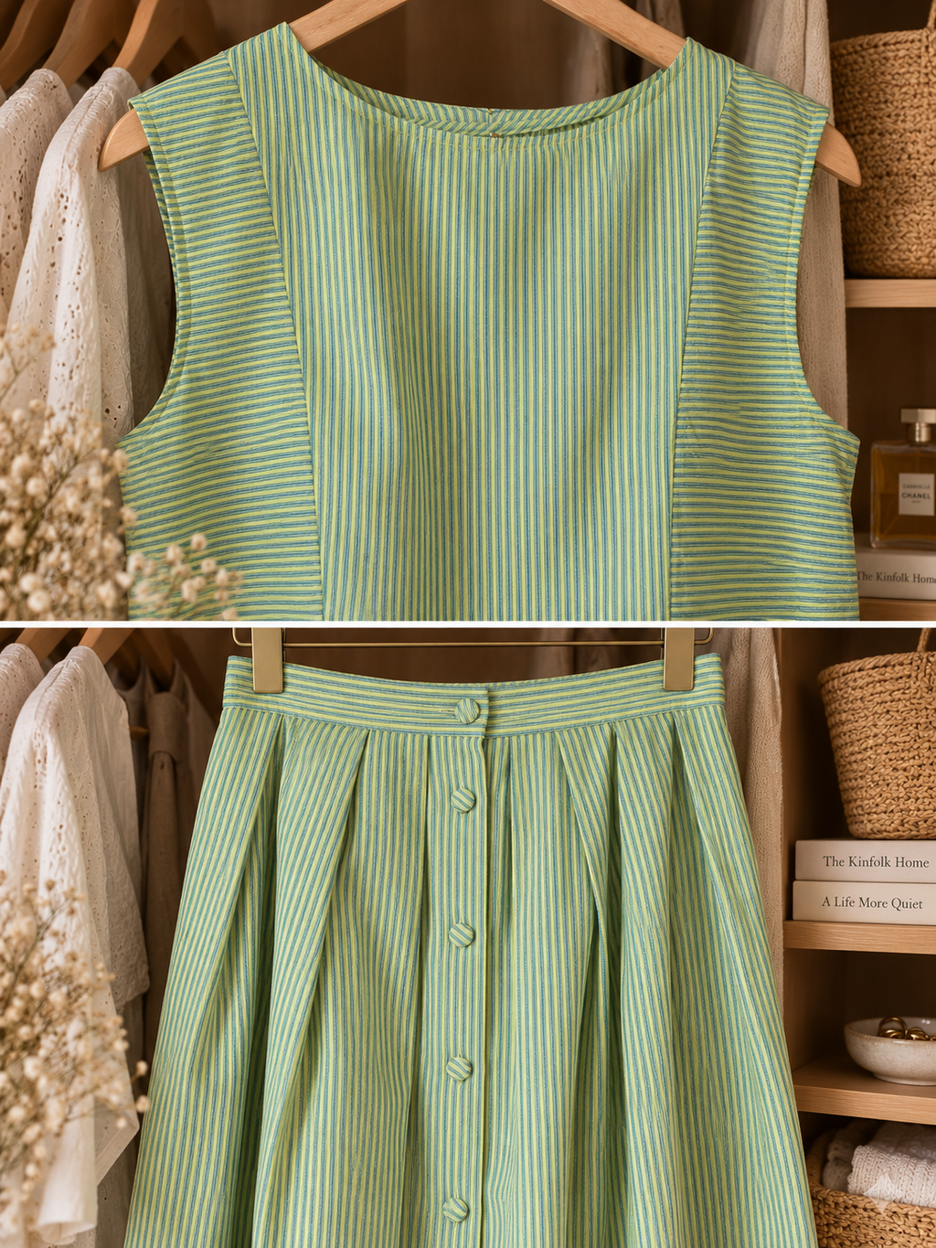Conjunto Alicante Pistacho