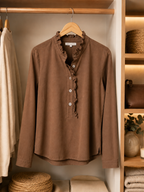 Polera Luz Café Tabaco