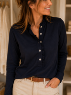 Polera Luz Azul Marino