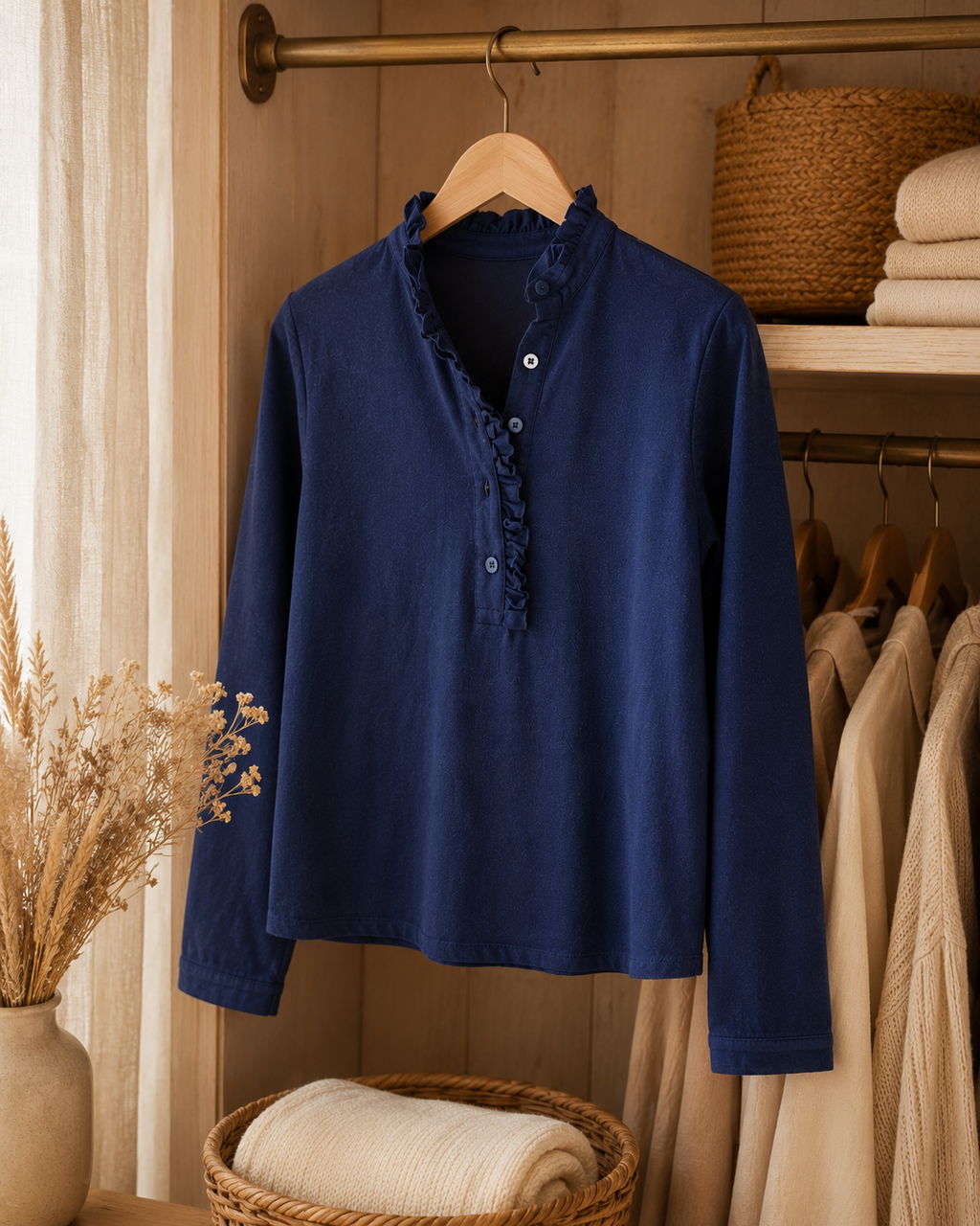 Polera Luz Azul Navy