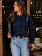 Blusa Panchita Azul