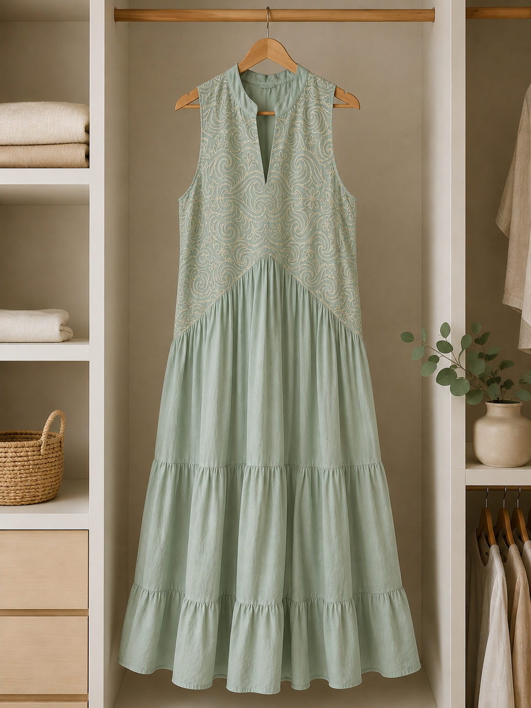 Vestido Salvia Menta