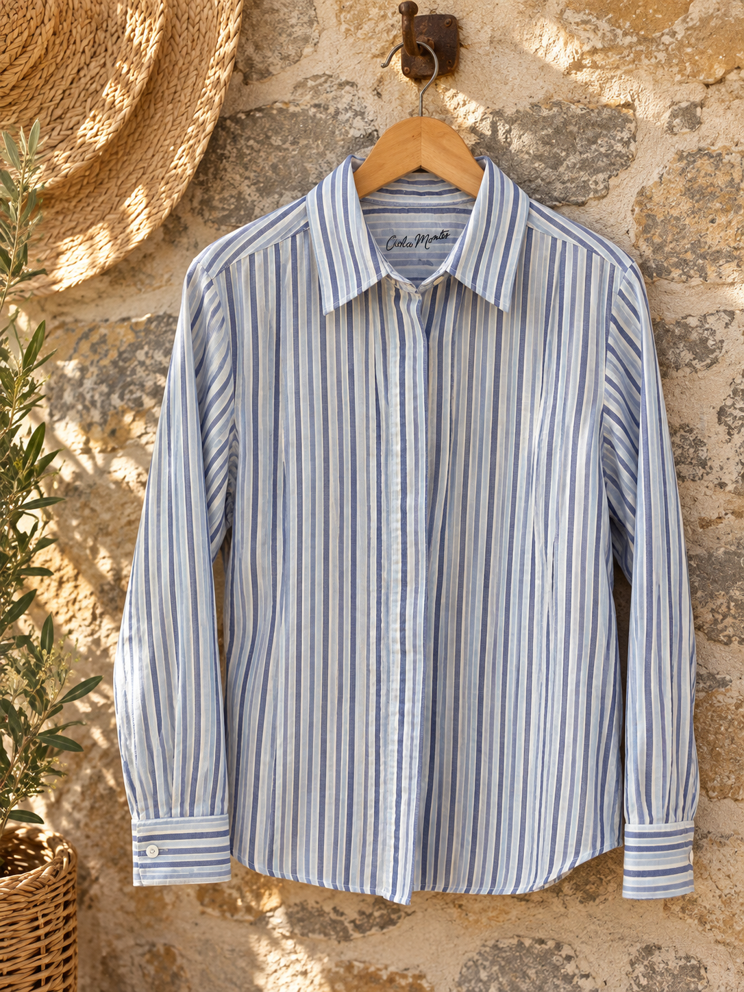 Blusa Nativa Celeste Azul