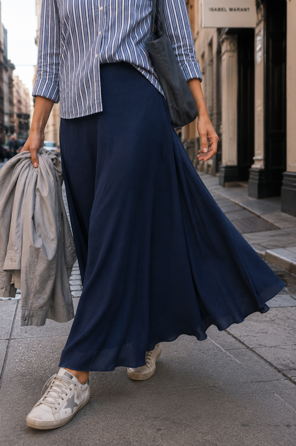 Pollera Carolina Azul