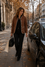 Chaqueta Camel