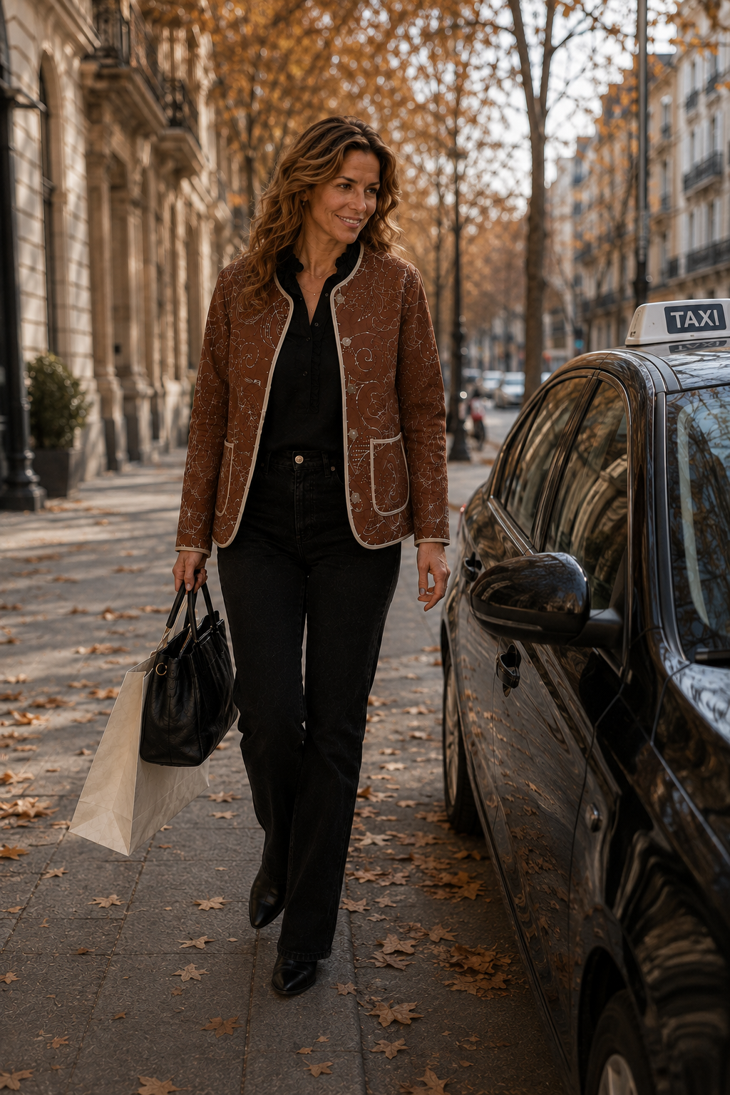 Chaqueta Camel