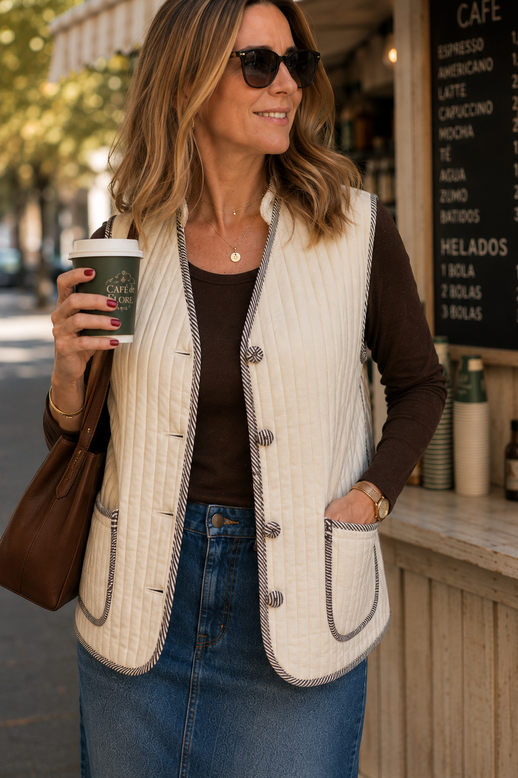 Chaqueta Cremita
