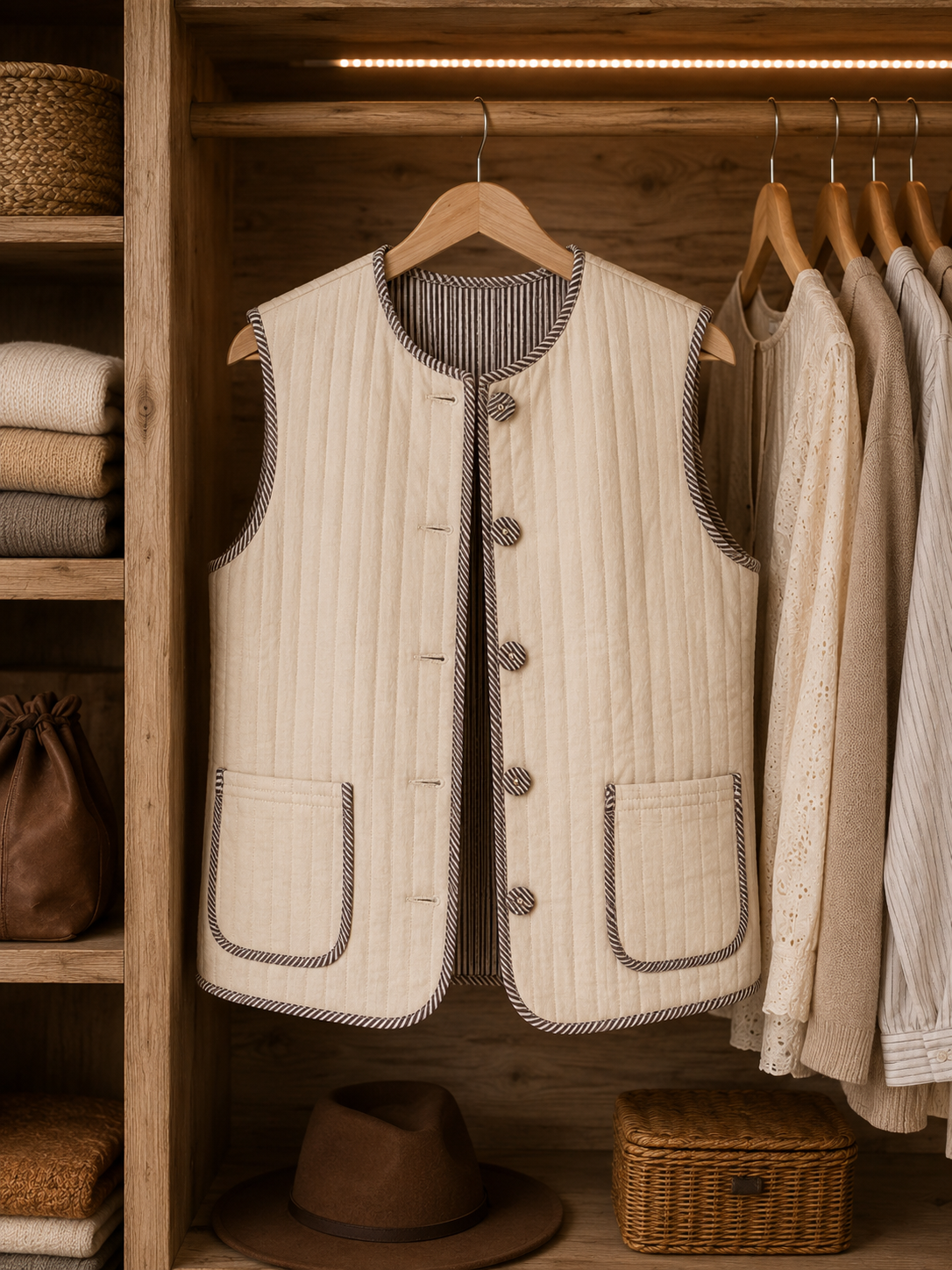 Chaqueta Cremita