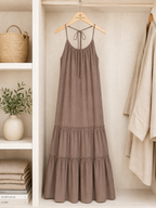 Vestido Cotton Bisón — Algodón Pima Premium | Carola Montes