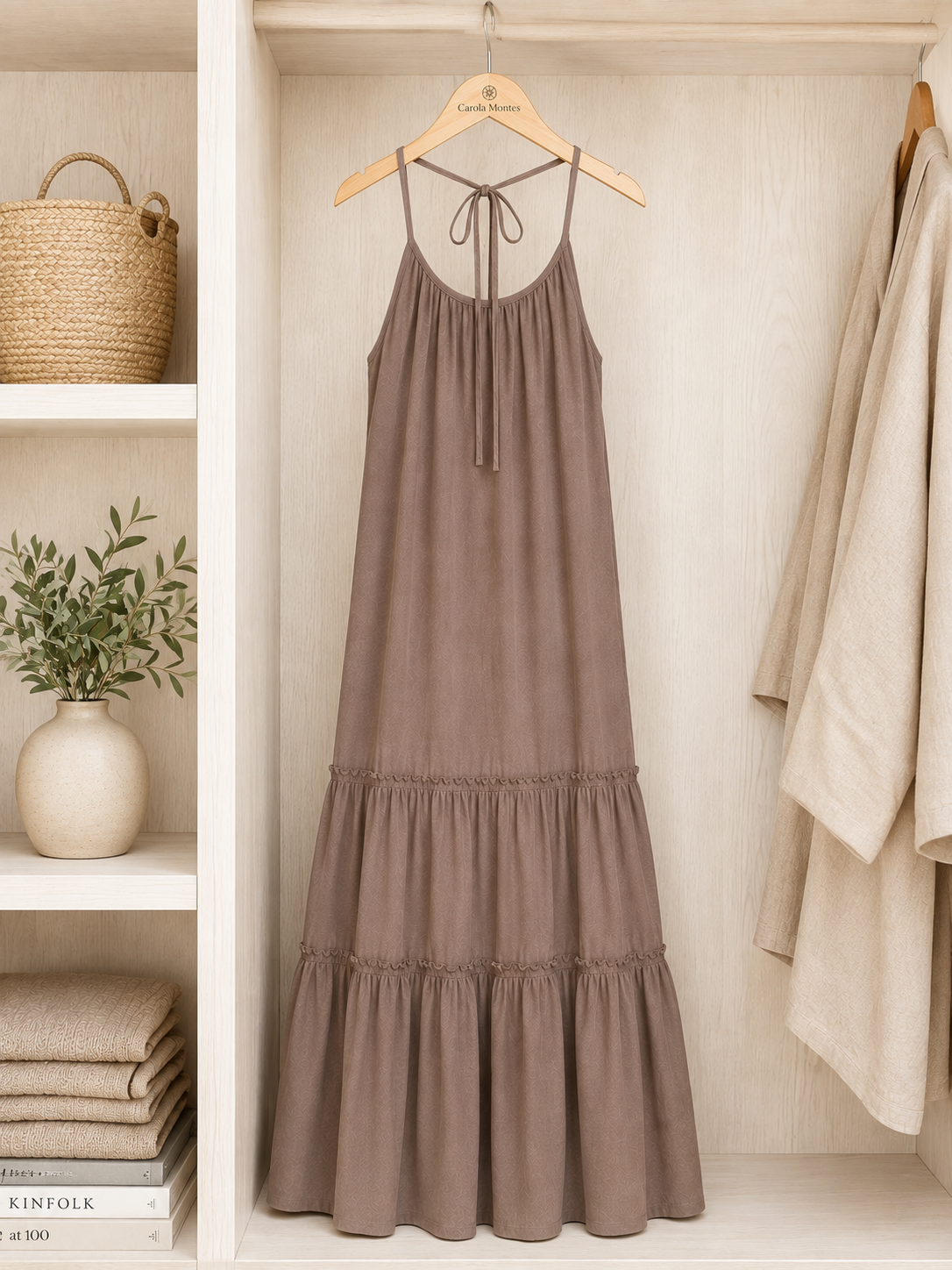 Vestido Cotton Bisón — Algodón Pima Premium | Carola Montes