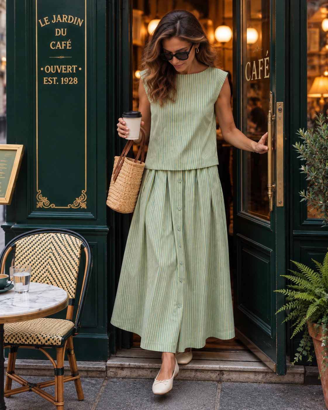 Conjunto Alicante Pistacho
