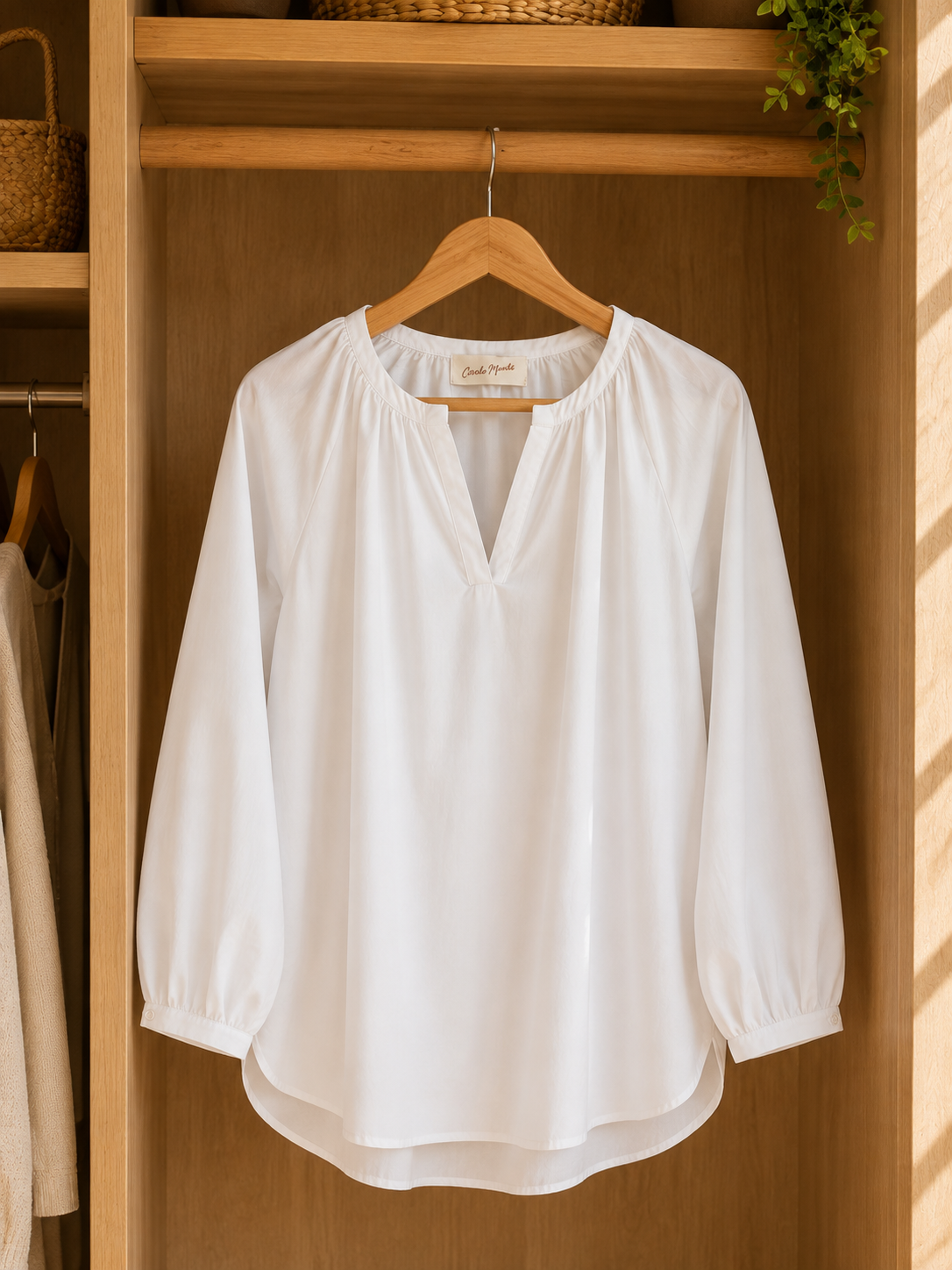 Blusa Toledana Blanca