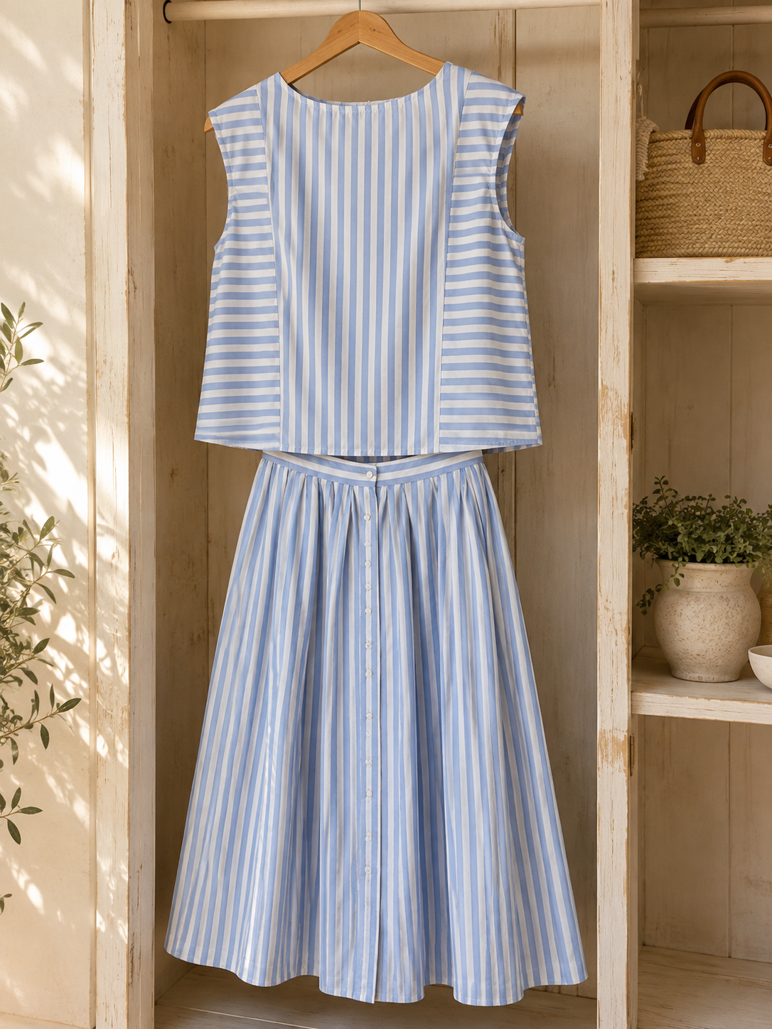 Conjunto Alicante Celeste