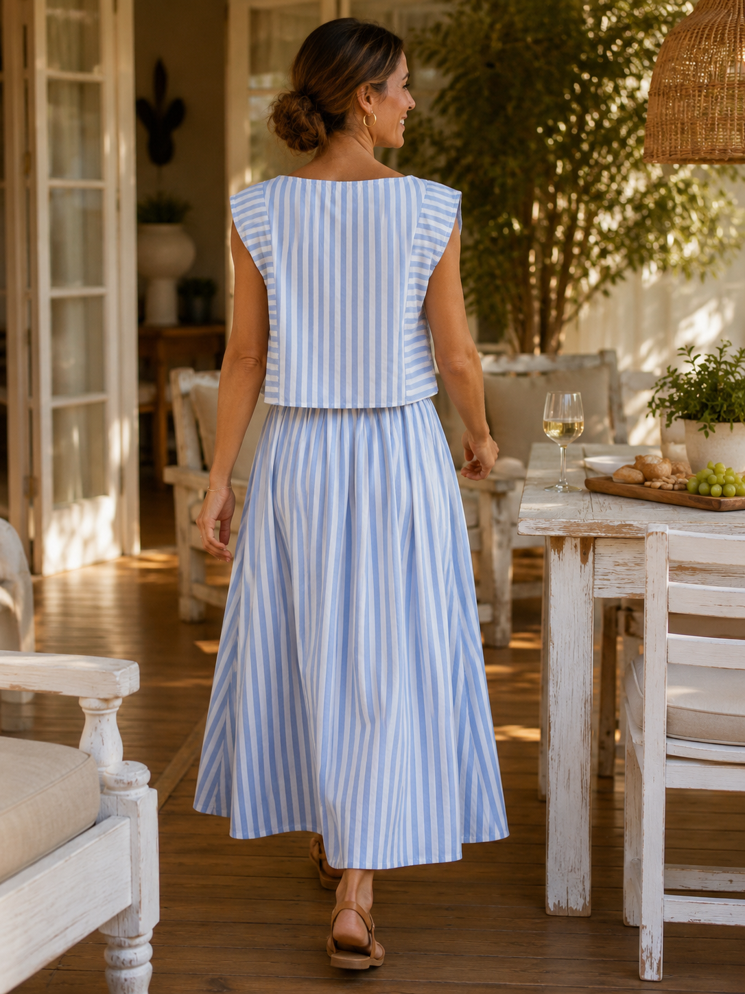 Conjunto Alicante Celeste