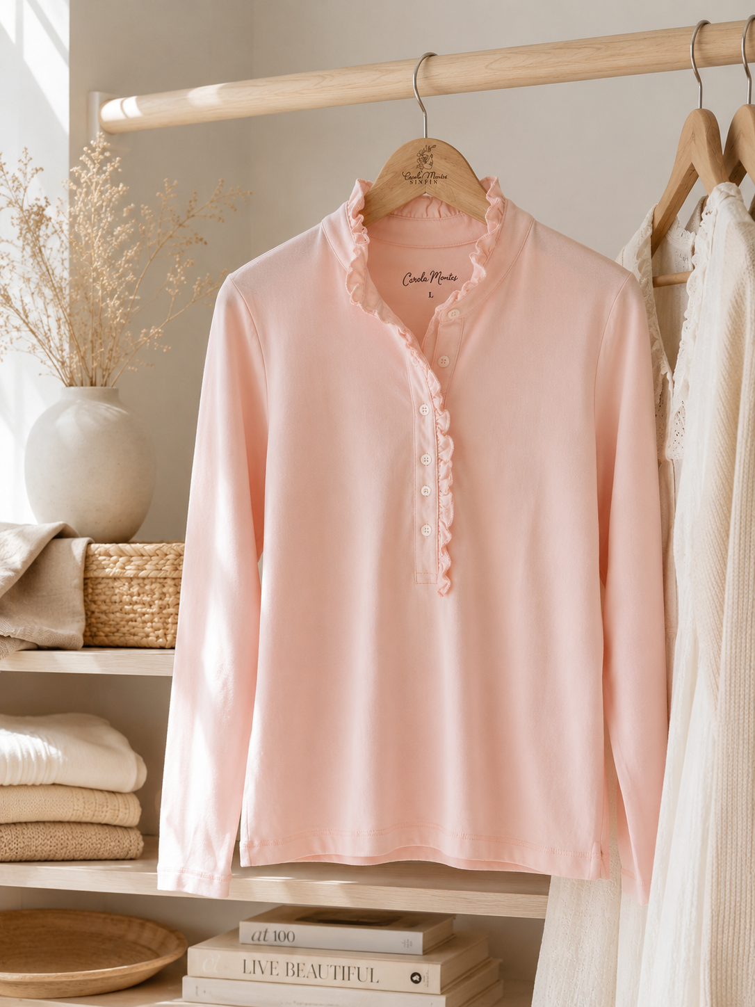 Polera Luz Rosada