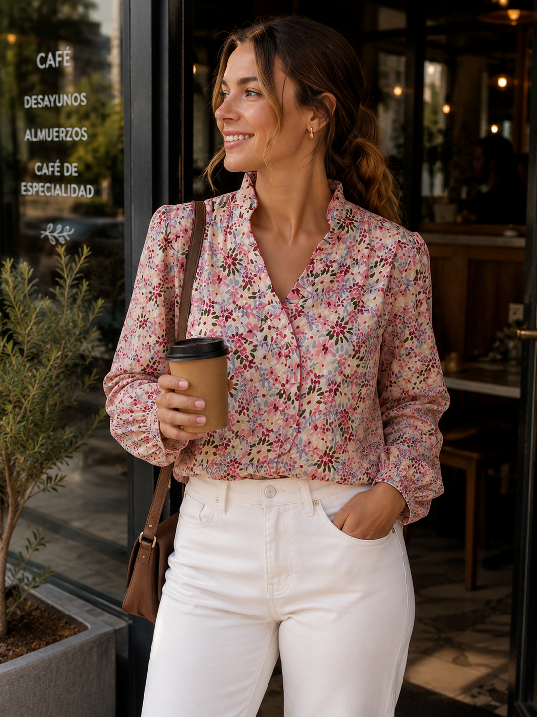 Blusa Almudena Rosa