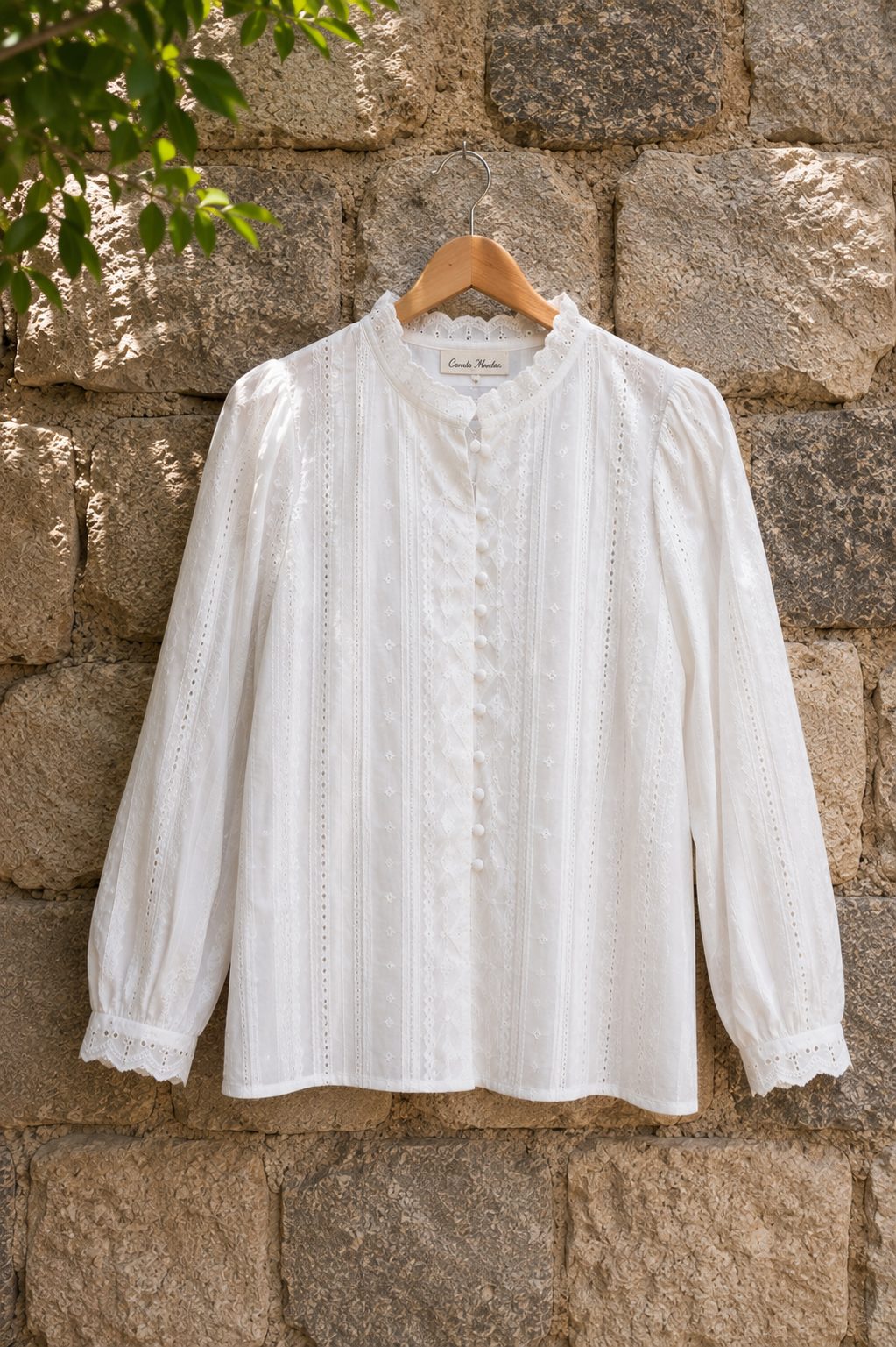 Blusa Laurentina Blanca