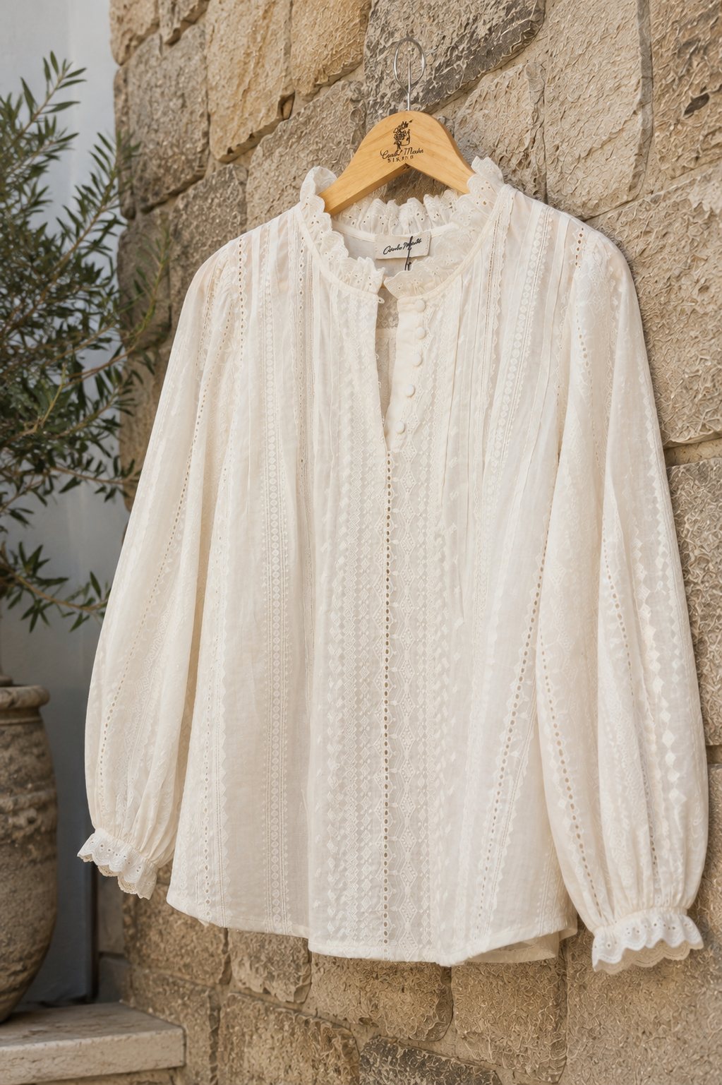 Blusa Laurentina Crudo