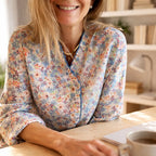 Blusa Almudena Celeste