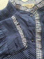 Blusa Carola Azul Puntitos