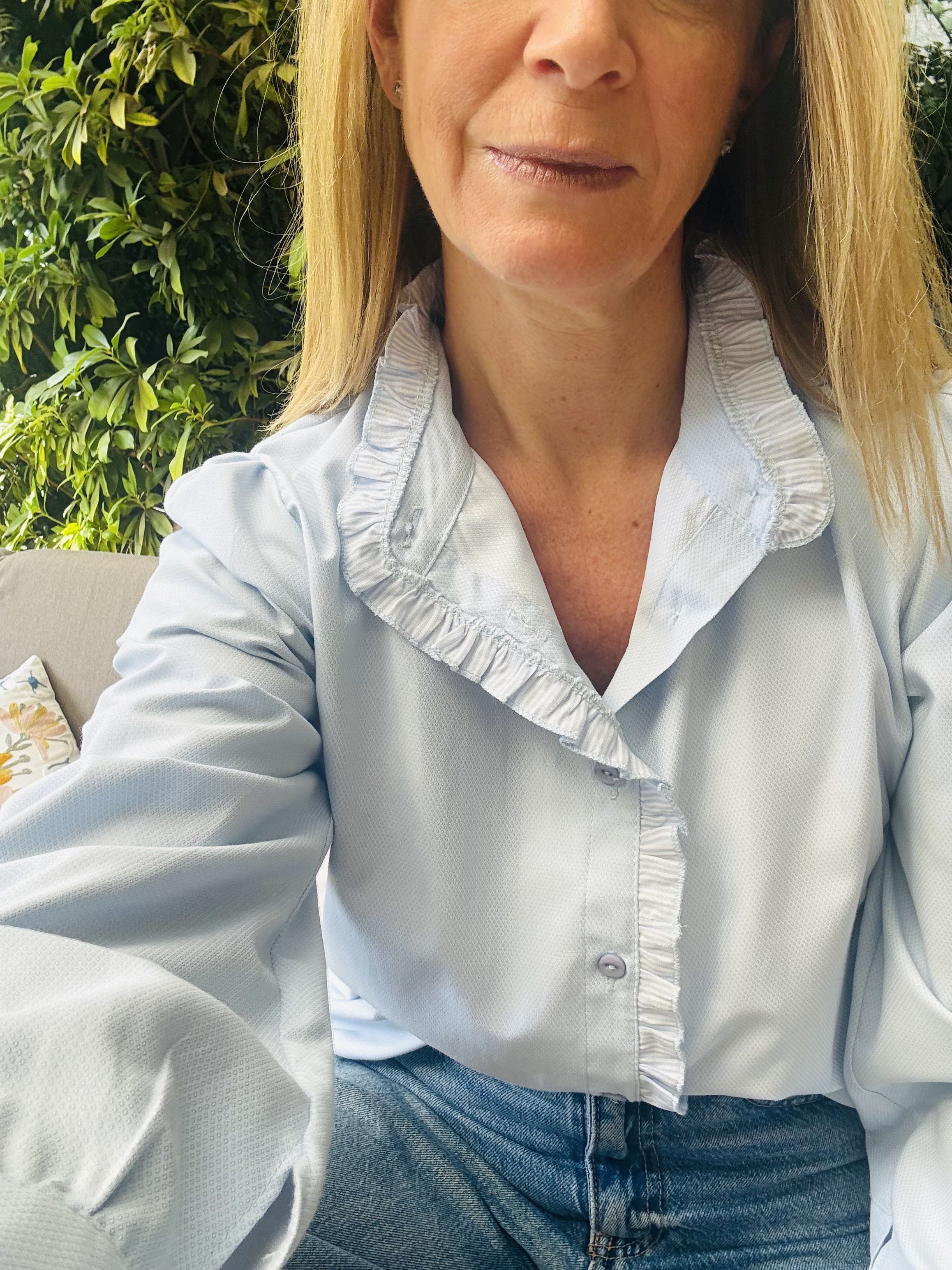 Blusa Carola Celeste