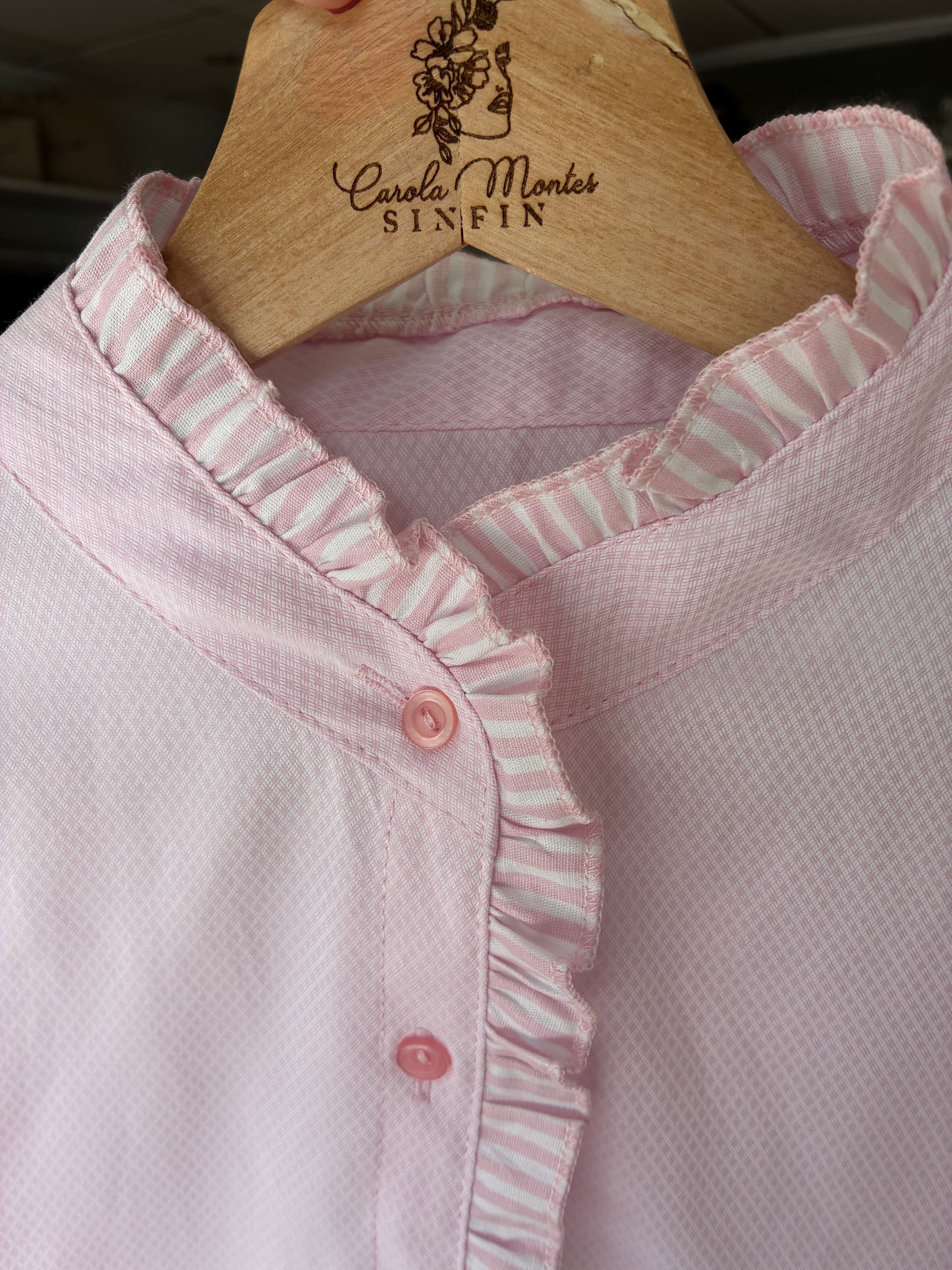 Blusa Carola Rosada