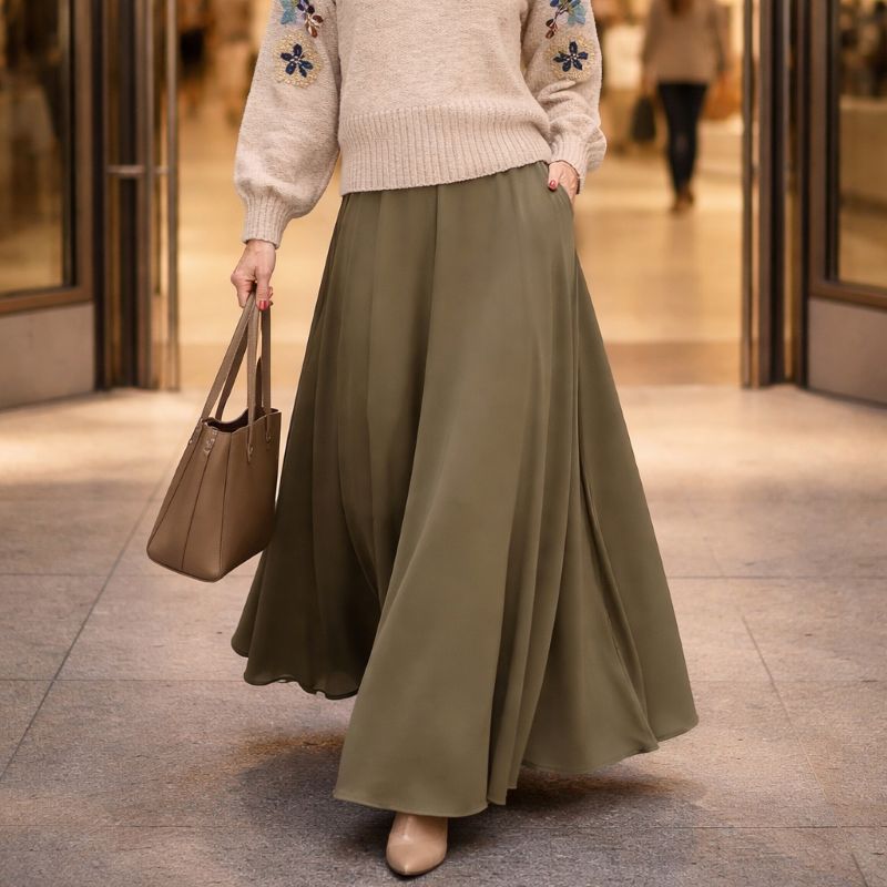 Pollera Carolina Verde