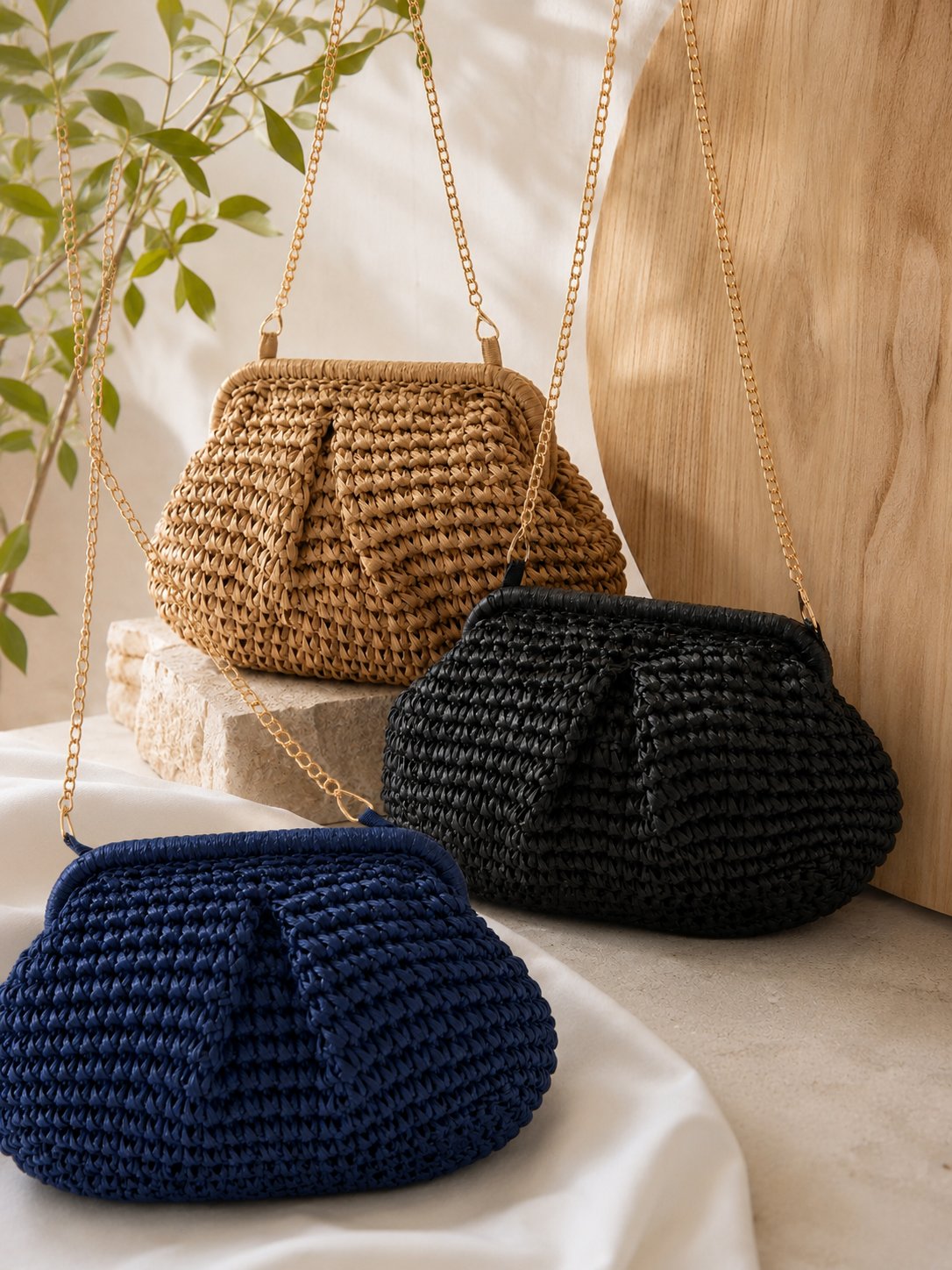 Cartera Rafia