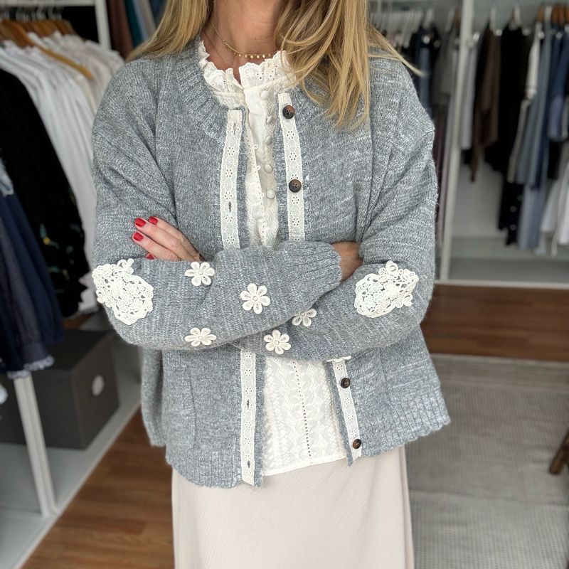 Chaleco Delicado Ceniza