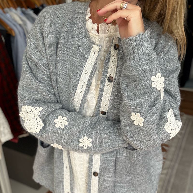 Chaleco Delicado Ceniza