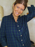 Blusa Country Azul