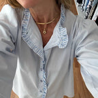 Blusa Carola Celeste II image 1