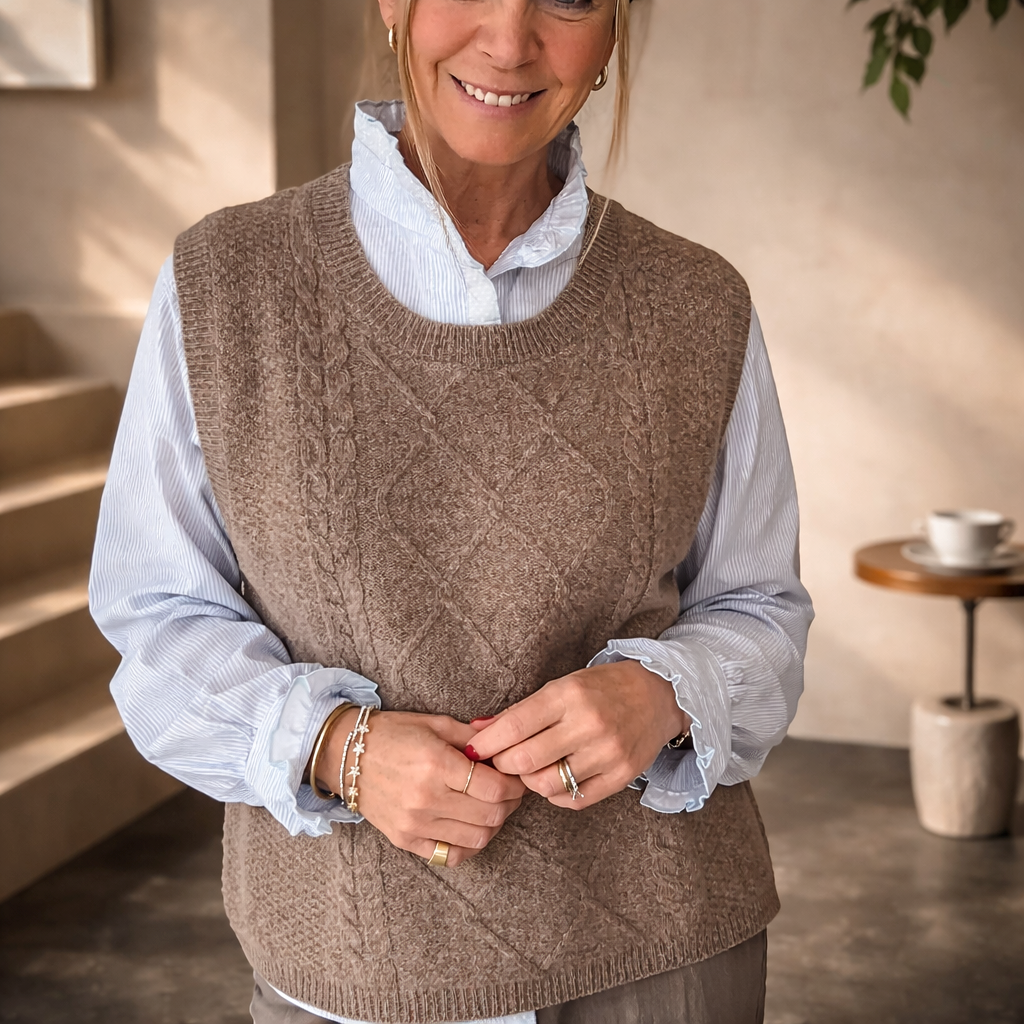 Sweater Estela Canela