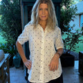 Blusa Lunares Azul image 0