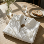 Blusa Flora Blanca