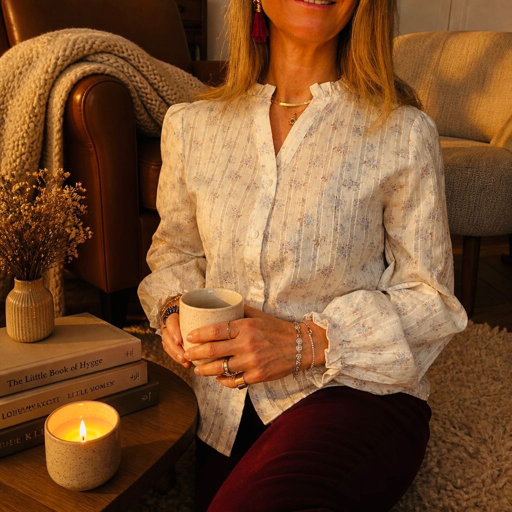 Blusa Gloria Celeste