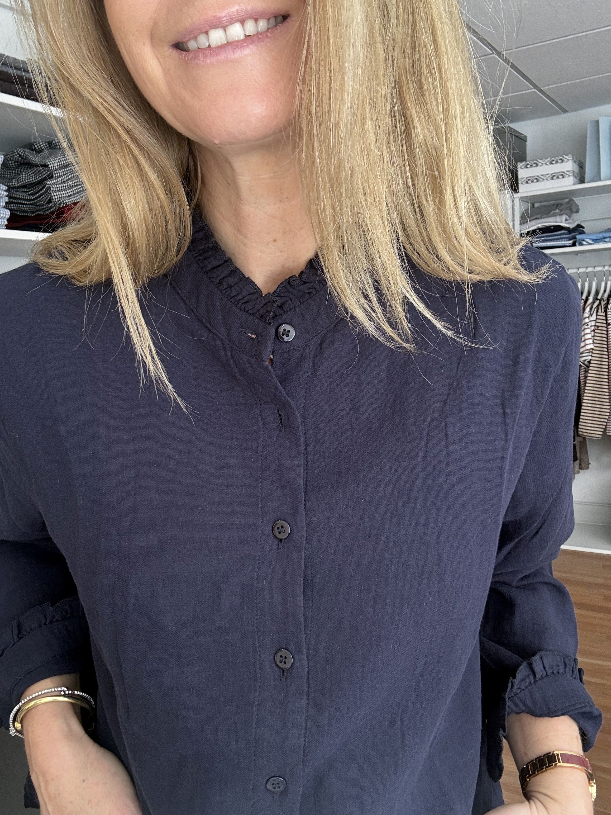 Blusa Margarita Azul