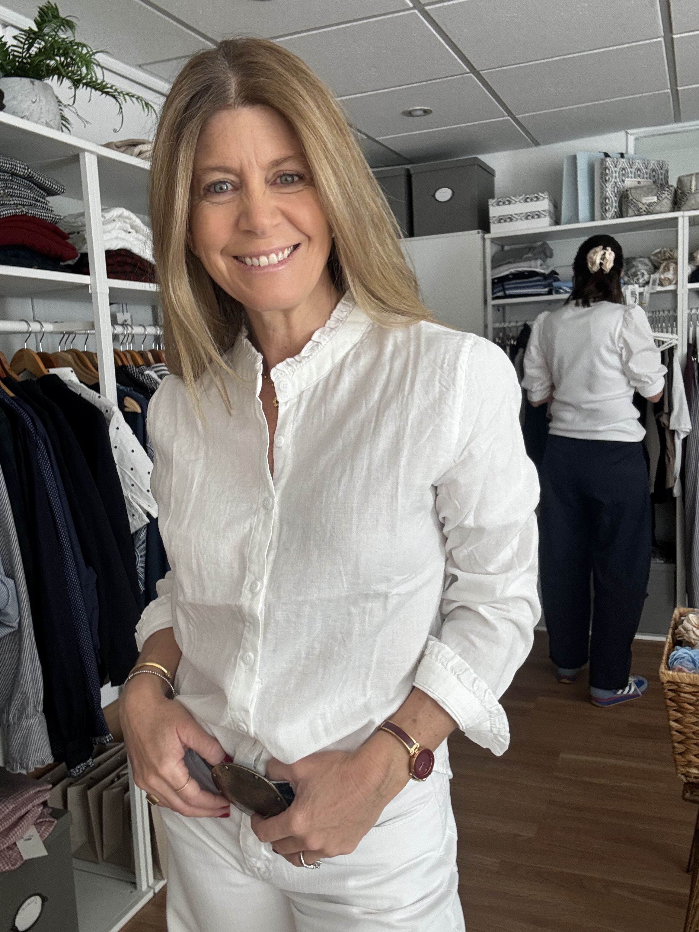 Blusa Margarita Blanca